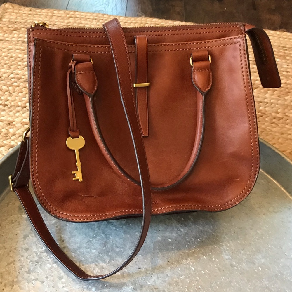 Fossil | Ryder Leather Medium Satchel